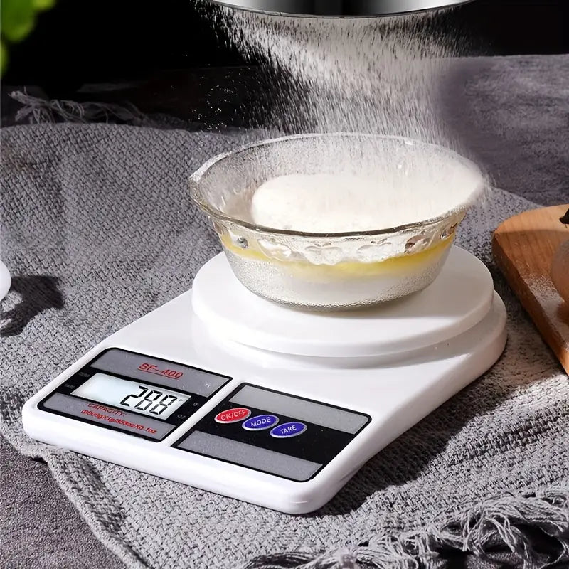 Digital Kitchen Weighing Scale | 10kg Capacity | High-Precision LCD with Tare Function
