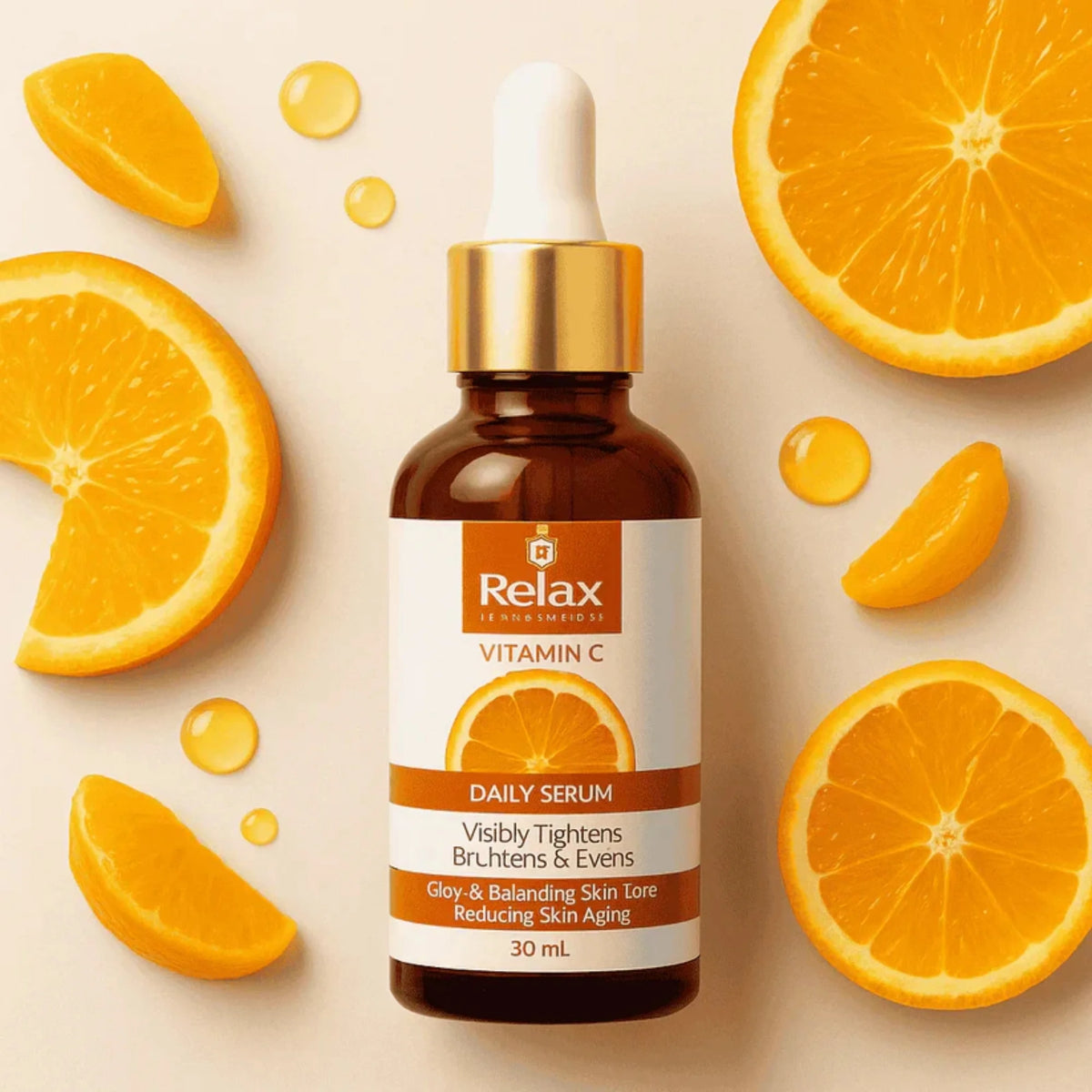 Relax Vitamin C Serum 30ml | Brightening, Firming & Even Skin Tone