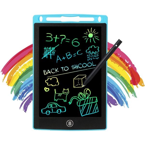8.5-Inch Multi-Color LCD Writing Tablet | Reusable Drawing & Note-Taking Tool for Kids | Random Colors
