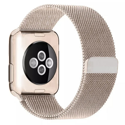 Pale Rose | Apple Watch Milanese Magnetic Loop Strap | Stainless Steel Band  | 42mm / 44mm / 45mm