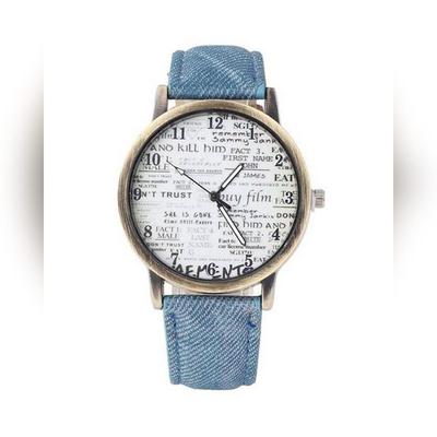 Stylish Women's Quartz Watch - 2 Pcs, Water Resistant, Round Dial
