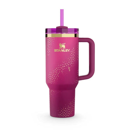 Star Pink Stylish Stanley Barbie Tumbler | H2.0 Tumbler 1.18L Limited Edition Double Wall Vacuum Insulated