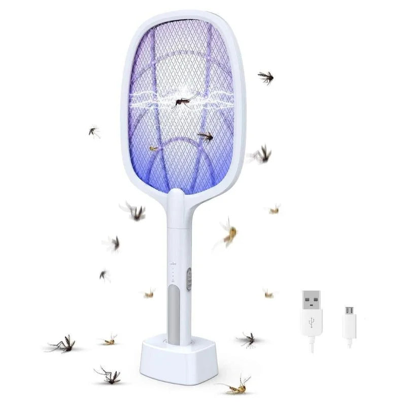 Nova USB Rechargeable Mosquito Racket | ME-903 Model | | Electric Insect Killer Swatter |  For Indoor & Outdoor Use