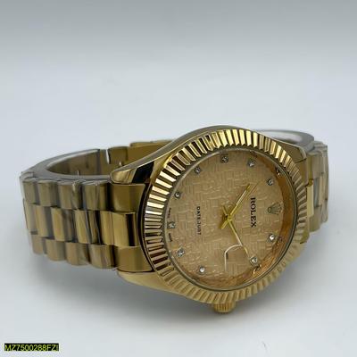 Rolex-Men's Stainless Steel Analogue Watch