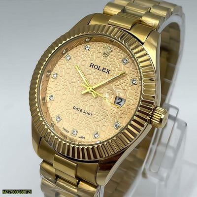 Rolex-Men's Stainless Steel Analogue Watch