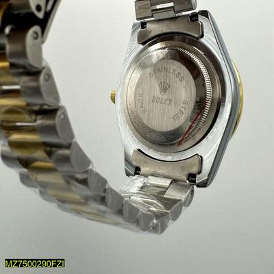 Rolex-Men's Stainless Steel Analogue Watch