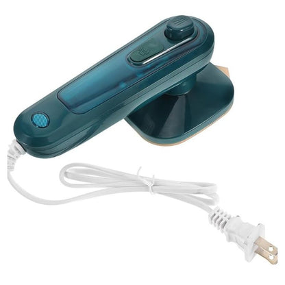 Portable Mini Steam Iron | Handheld Garment Steamer Wrinkle Remover Travel-Friendly